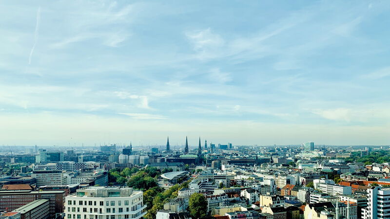 Blick vom Berliner Tor